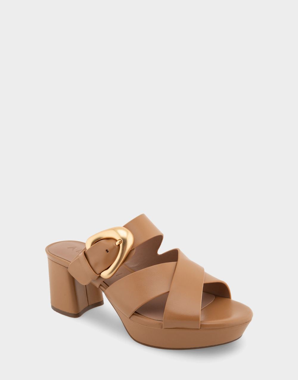 Women's | Collin Doe Leather Crisscross Platform Slide Sandal Women's | Collin Doe Leather Crisscross Platform Slide Sandal