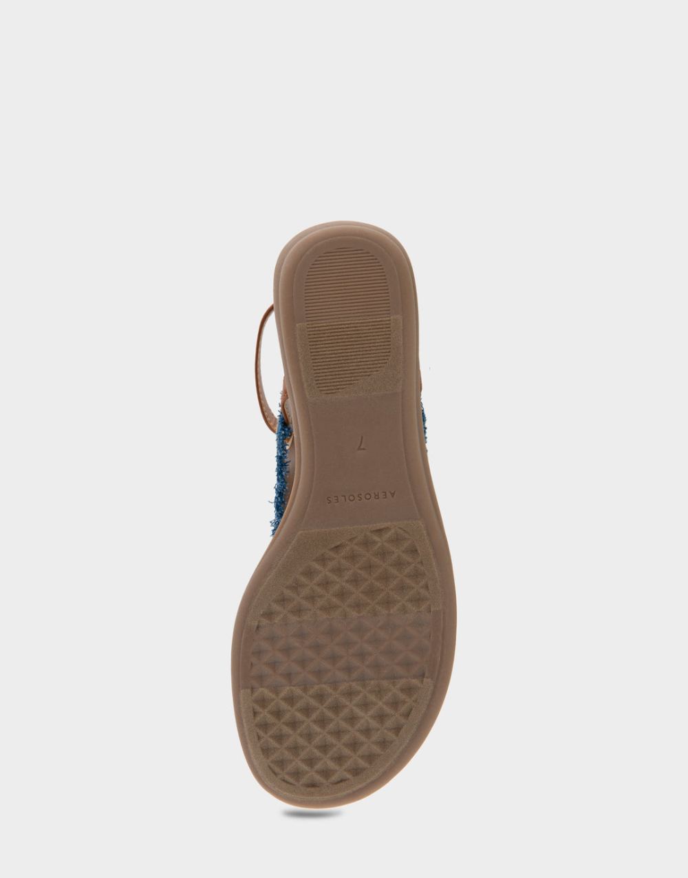 Women's | Conclusion Denim Fabric Back Strap Thong Sandal