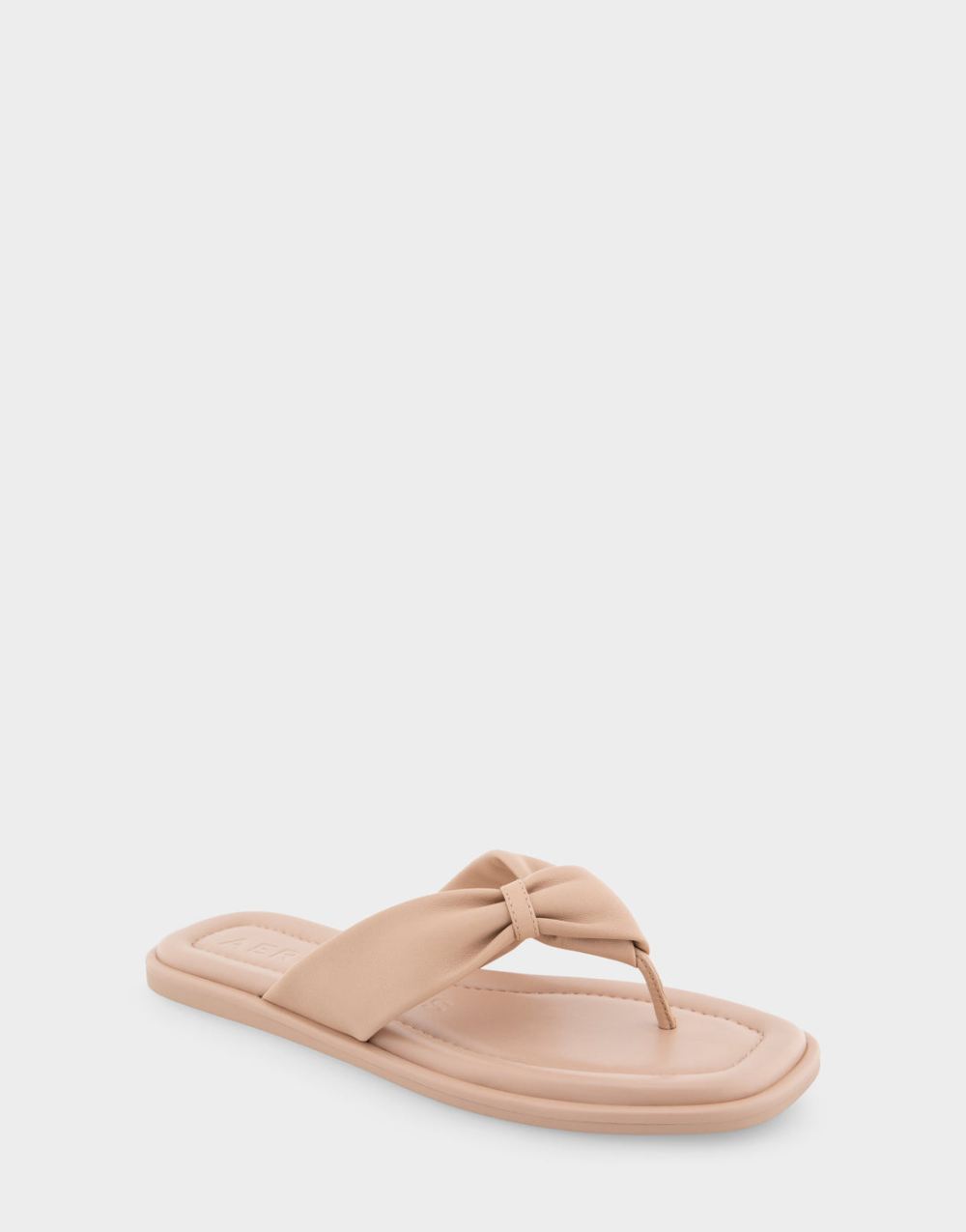 Women's | Bond Cipria Leather Knotted Thong Sandal