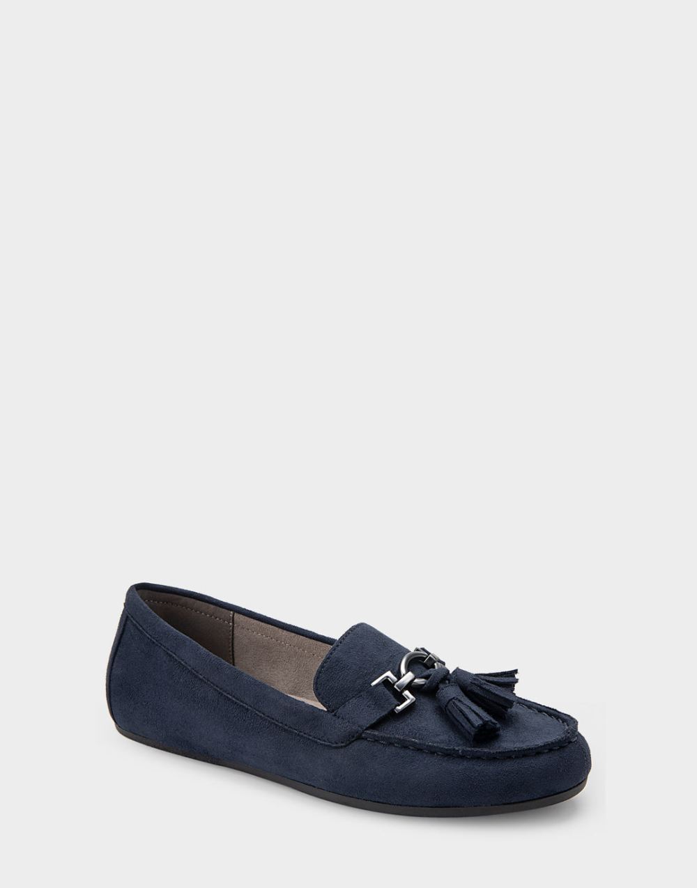 Women's | Deanna Woman's Loafer In Navy Faux Suede