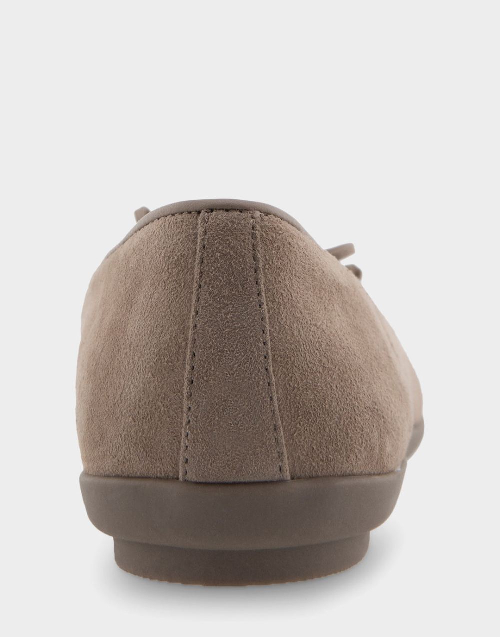 Women's | Doran Trench Coat Genuine Suede Point Toe Flat