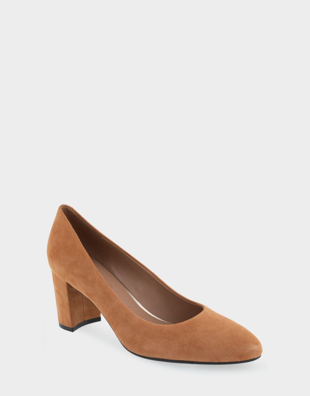 Women's | Betsy Tan Genuine Suede Mid Heel Pump