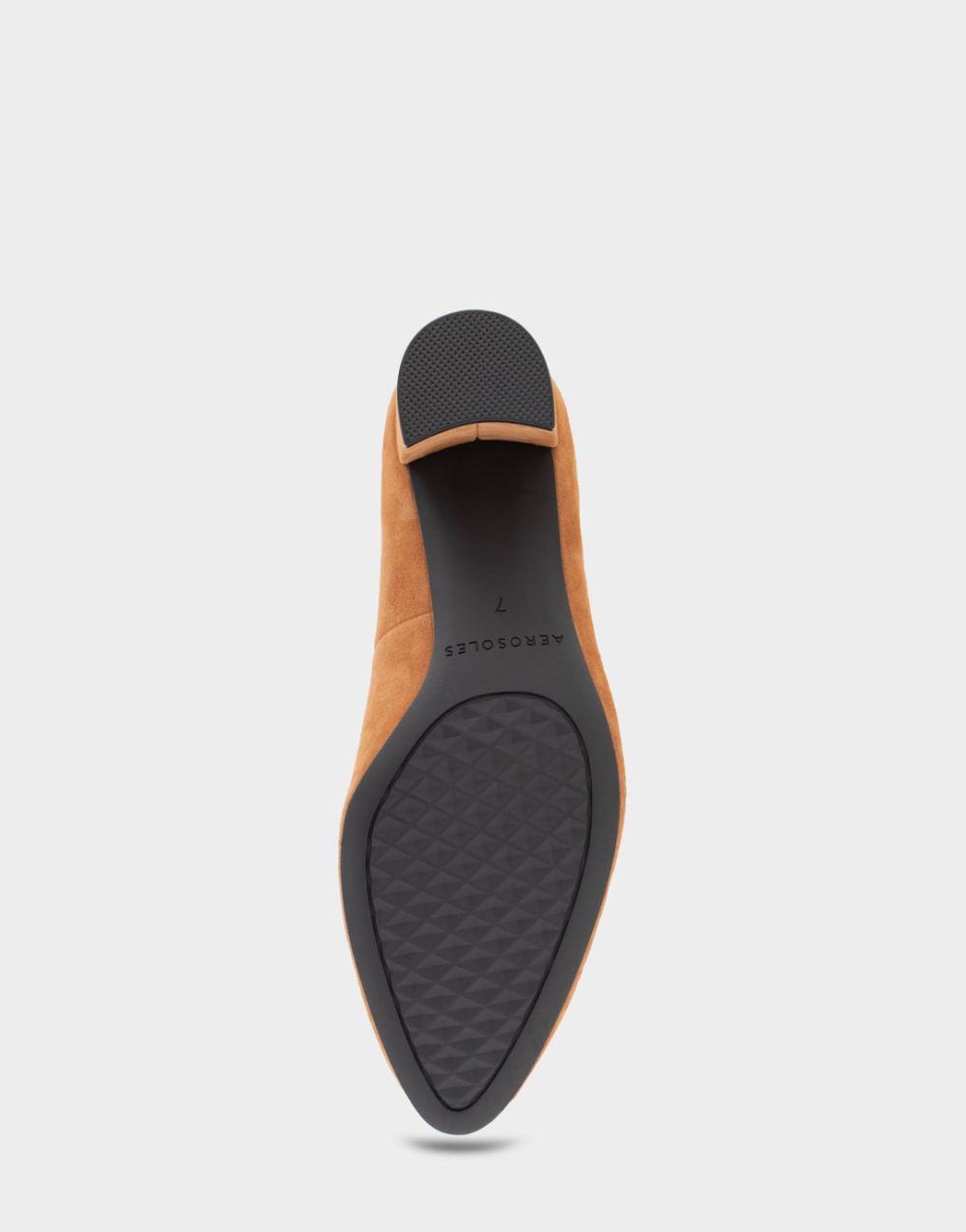 Women's | Betsy Tan Genuine Suede Mid Heel Pump