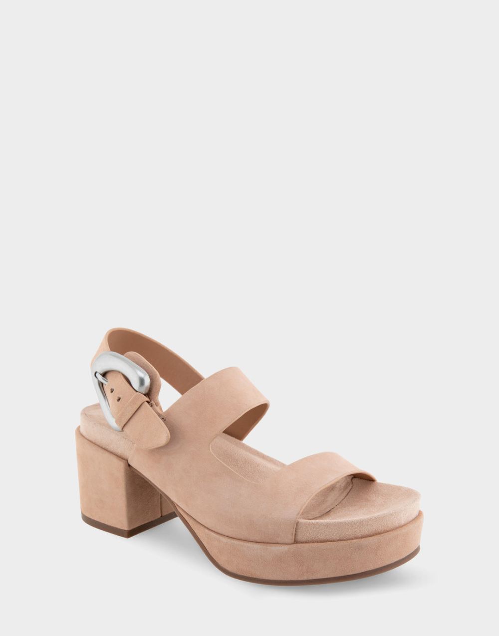 Women's | Clarkson Cipria Suede Asymmetrical Molded Footbed Platform Sandal Women's | Clarkson Cipria Suede Asymmetrical Molded Footbed Platform Sandal
