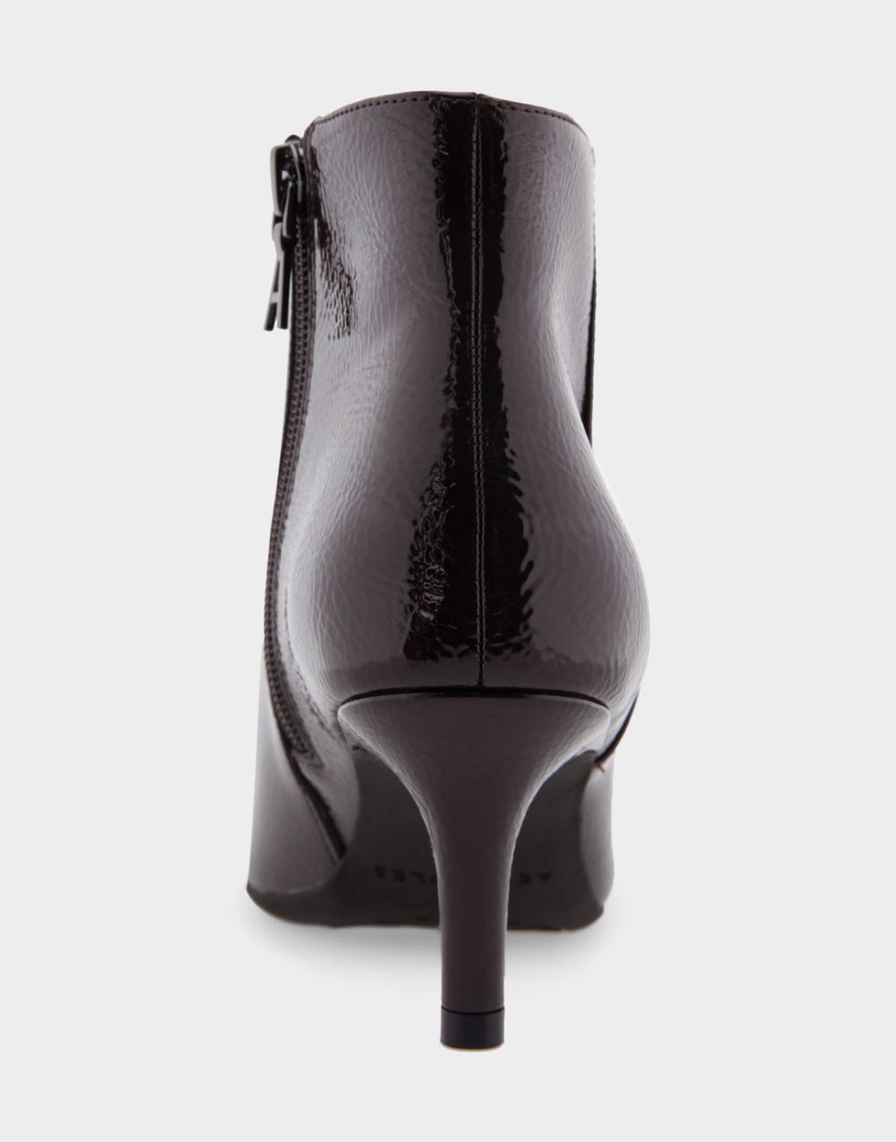 Women's | Edith Java Patent Faux Leather Kitten Heel Ankle Boot