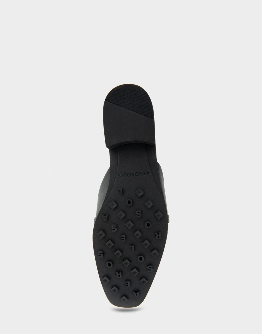 Women's | Patchin Black Pebbled Leather Tailored Slip On Loafer