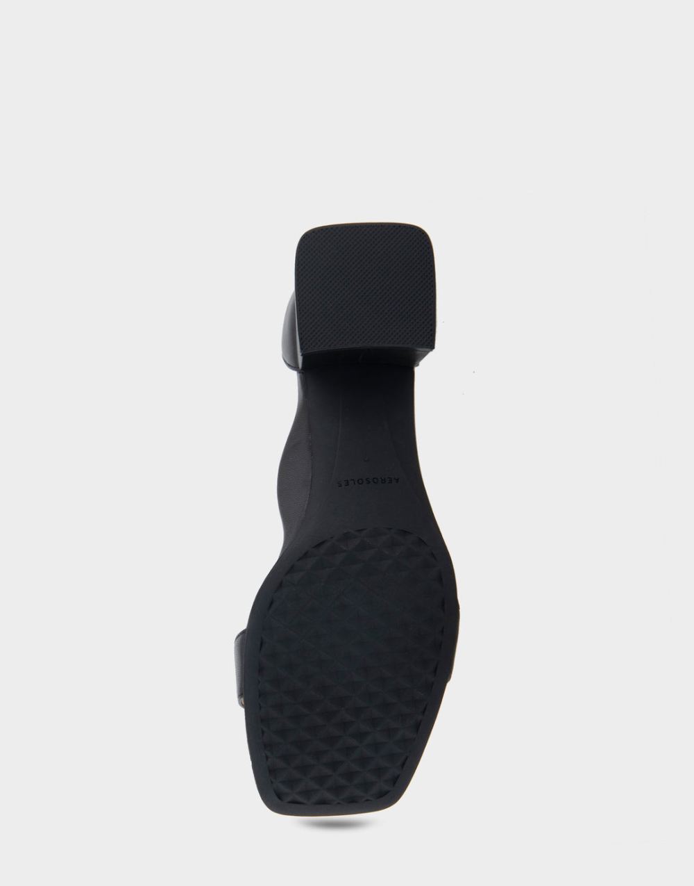 Women's | Eliza Black Genuine Leather Heeled Dress Sandal