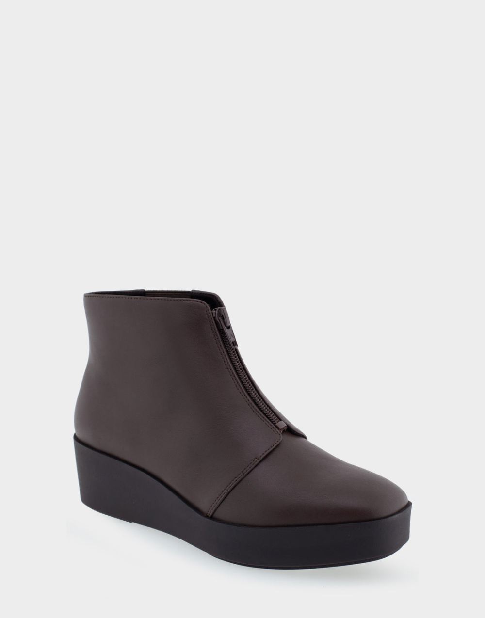 Women's | Carin Java Faux Leather Wedge Heel Ankle Boot