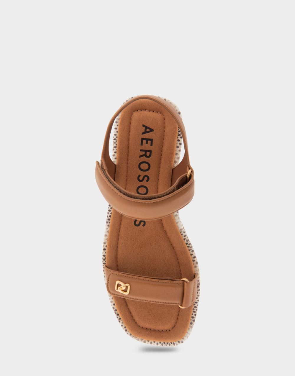 Women's | Bruna Tan Leather Adjustable Quarter Strap Sandal