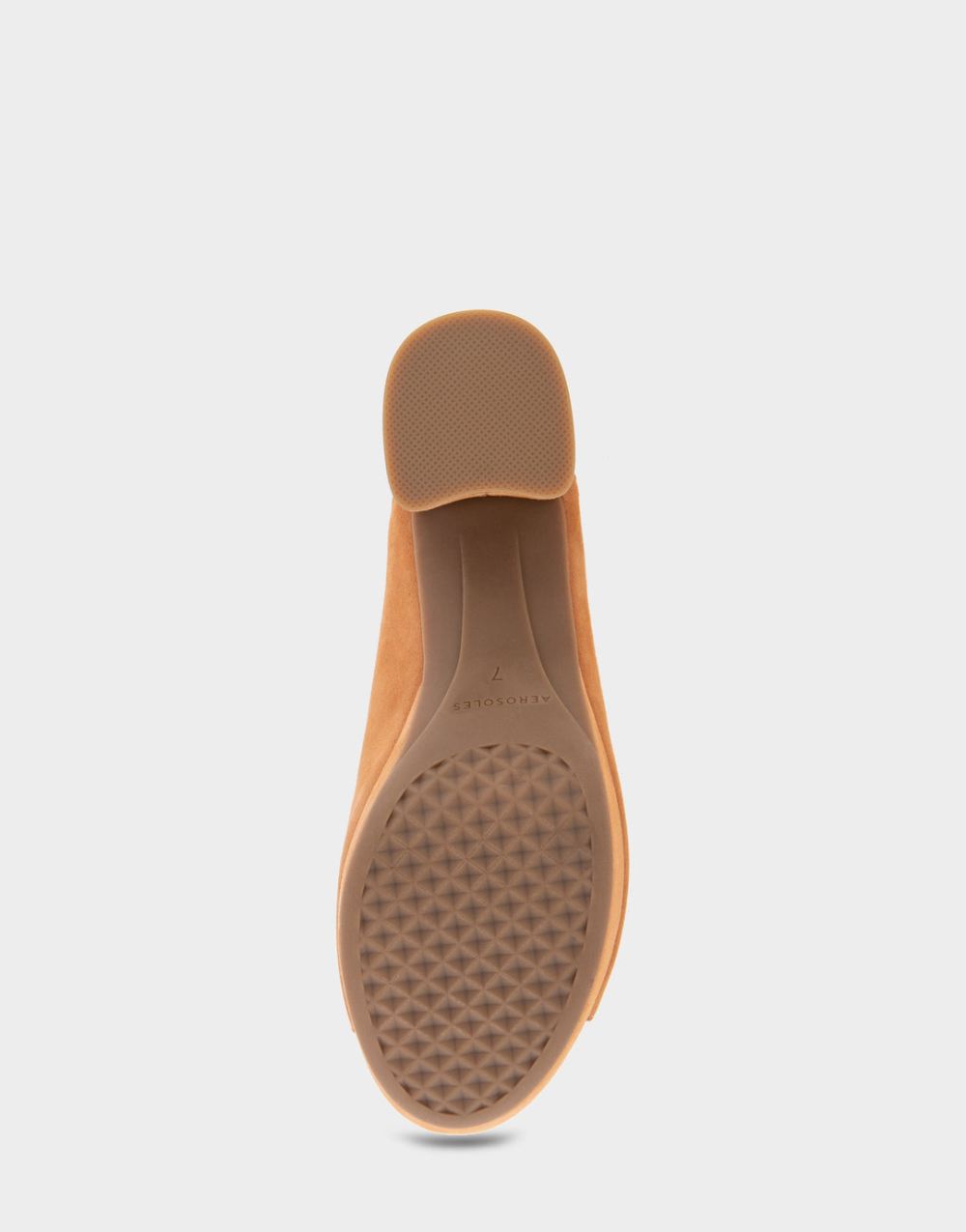Women's | Cornelia Tan Suede Peep Toe Platform Sandal