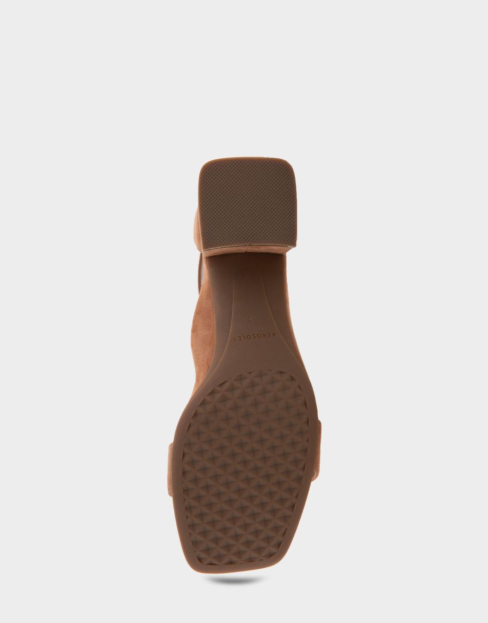 Women's | Eliza Tan Genuine Suede Heeled Dress Sandal