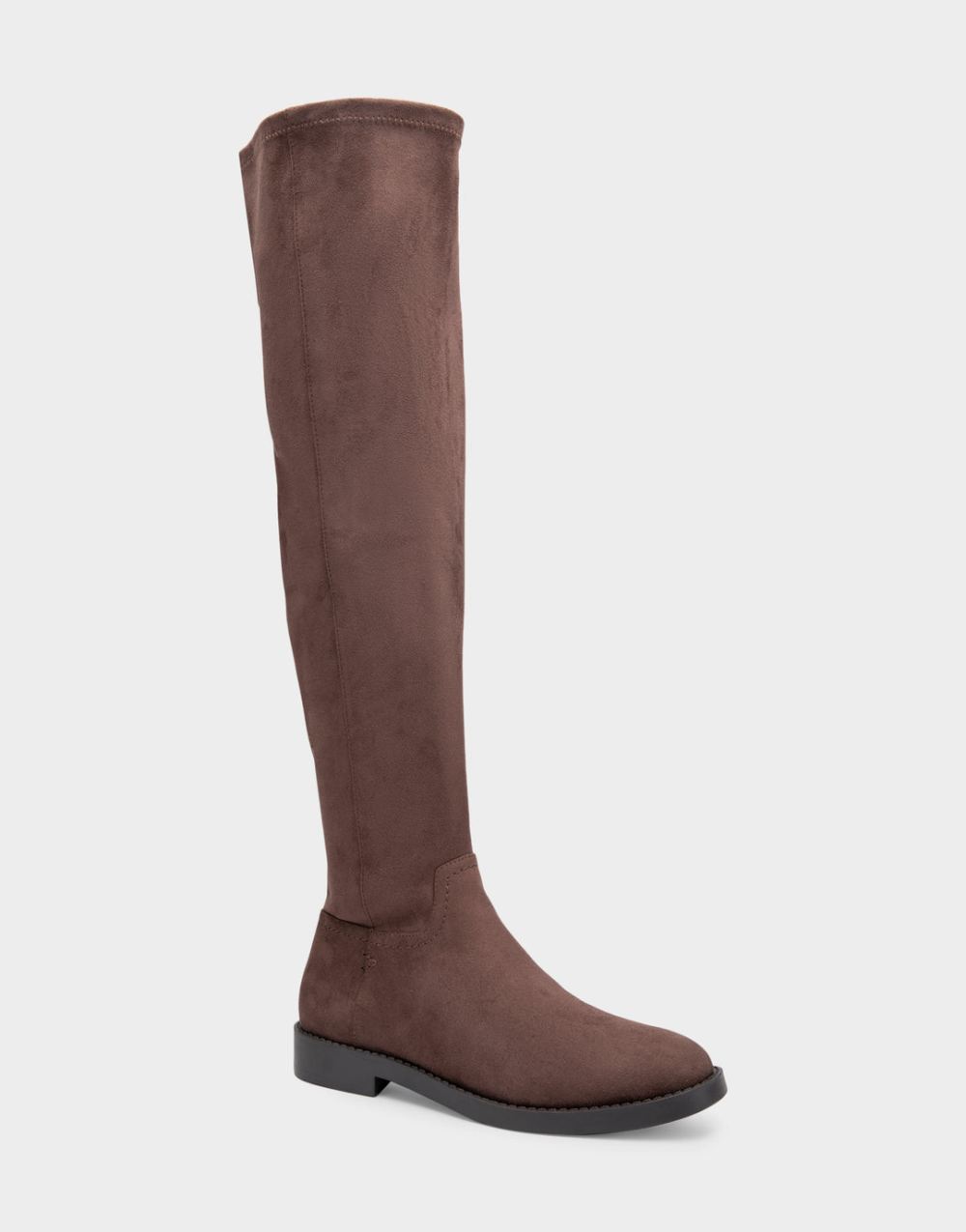 Women's | Tarra Java Faux Suede Heeled Over The Knee Boot