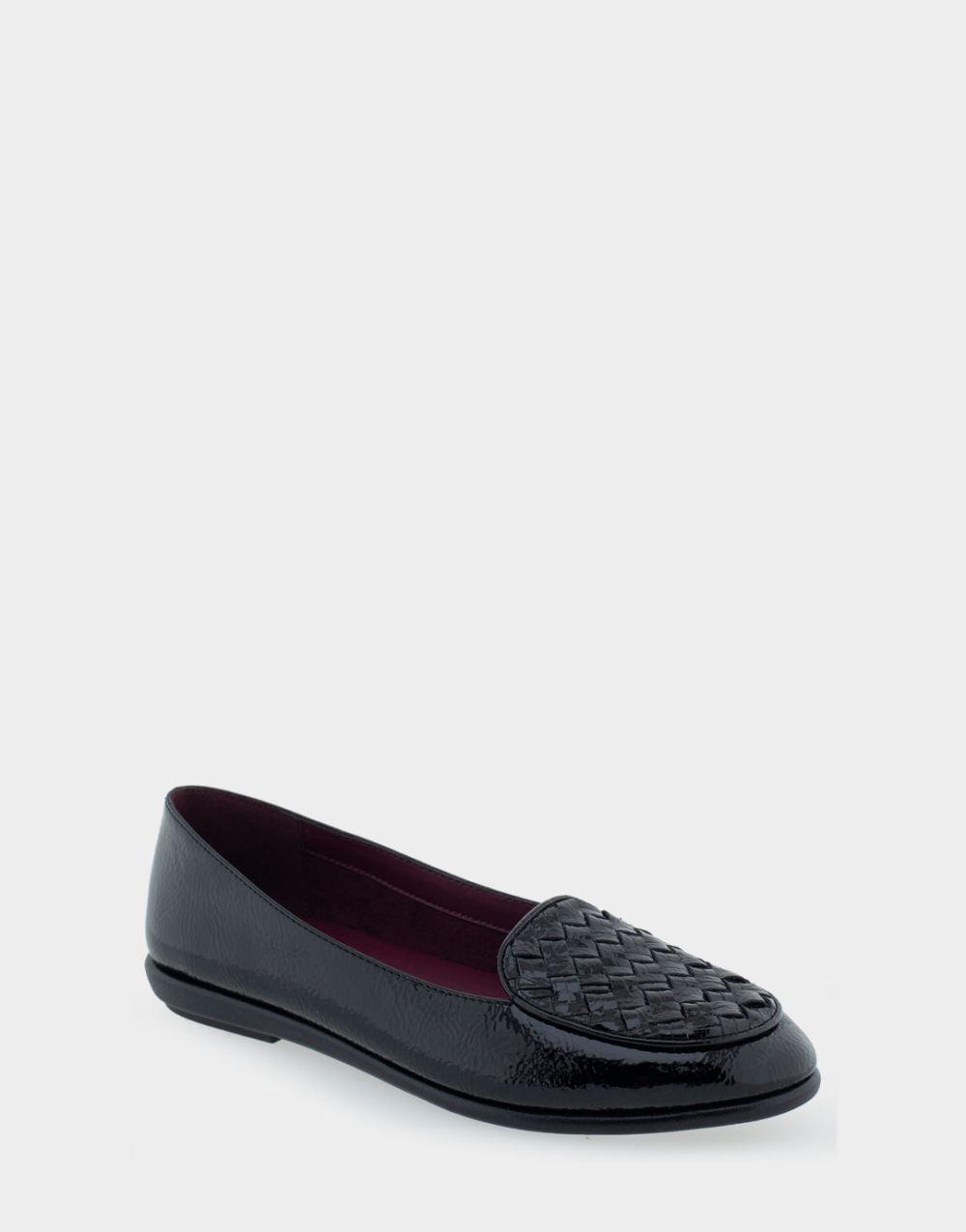 Women's | Brielle Black Patent Faux Leather Loafer Women's | Brielle Black Patent Faux Leather Loafer
