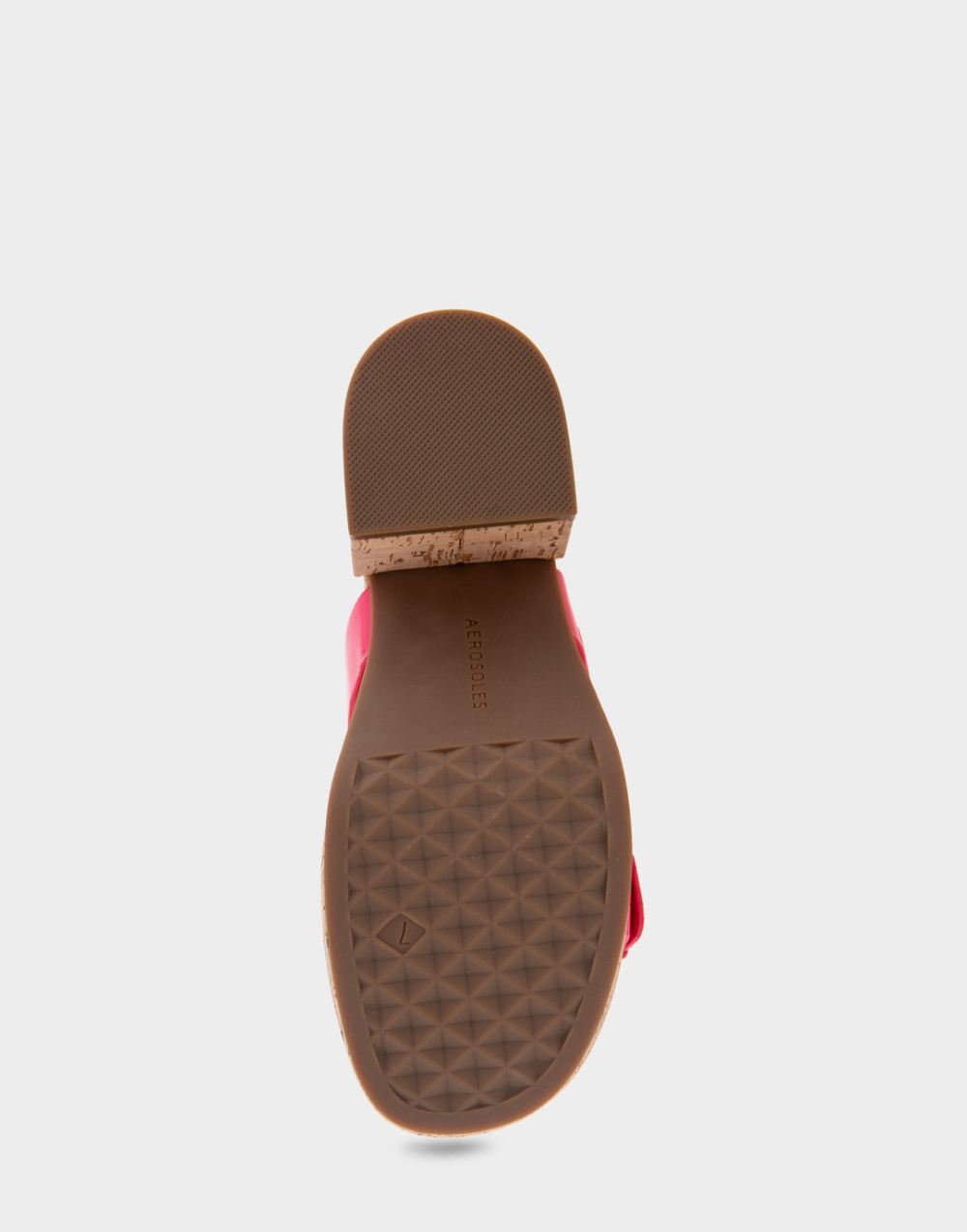 Women's | Chance Virtual Pink Patent Faux Leather Molded Footbed Platform Slide Sandal