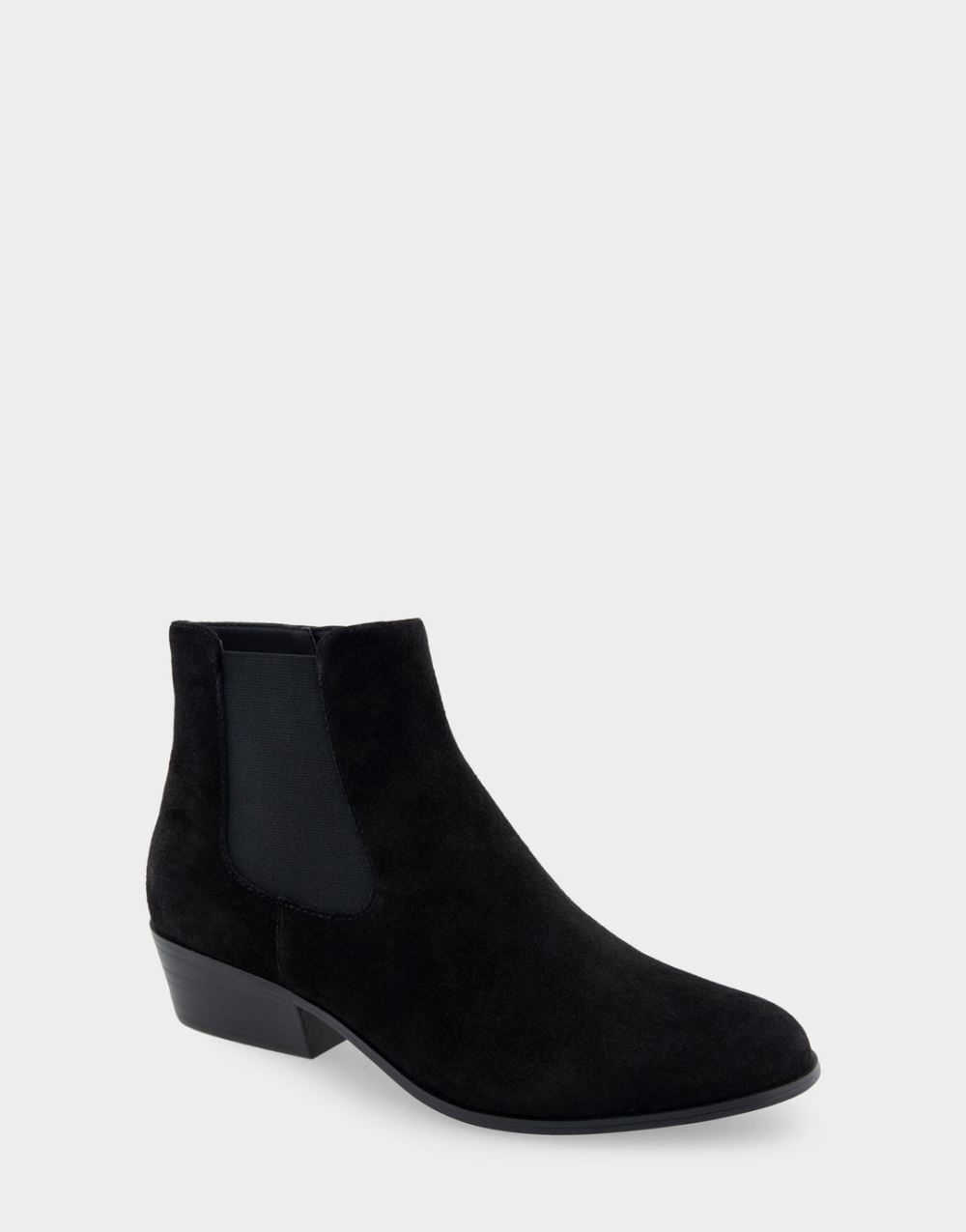 Women's | Cerros Black Genuine Suede Ankle Boot