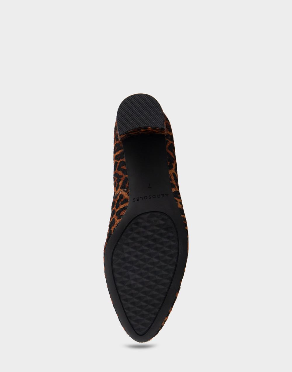 Women's | Betsy Leopard Print Calf Hair Mid Heel Pump