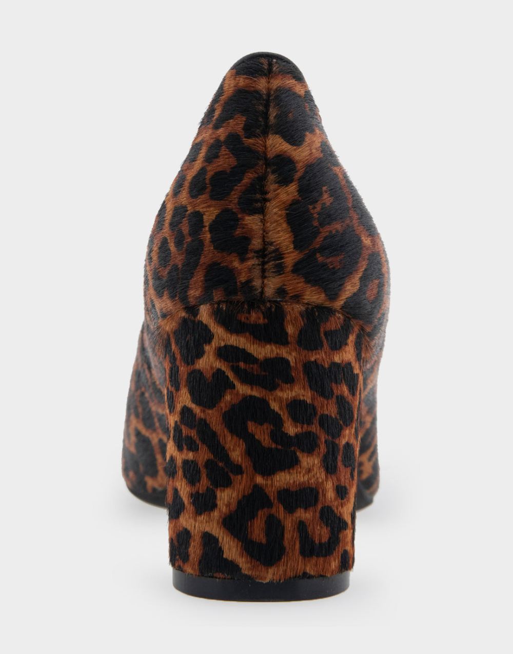 Women's | Betsy Leopard Print Calf Hair Mid Heel Pump