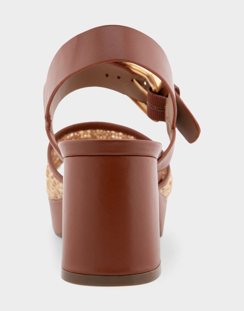 Women's | Chamber Natural Raffia Combo Quarter Strap Platform Sandal