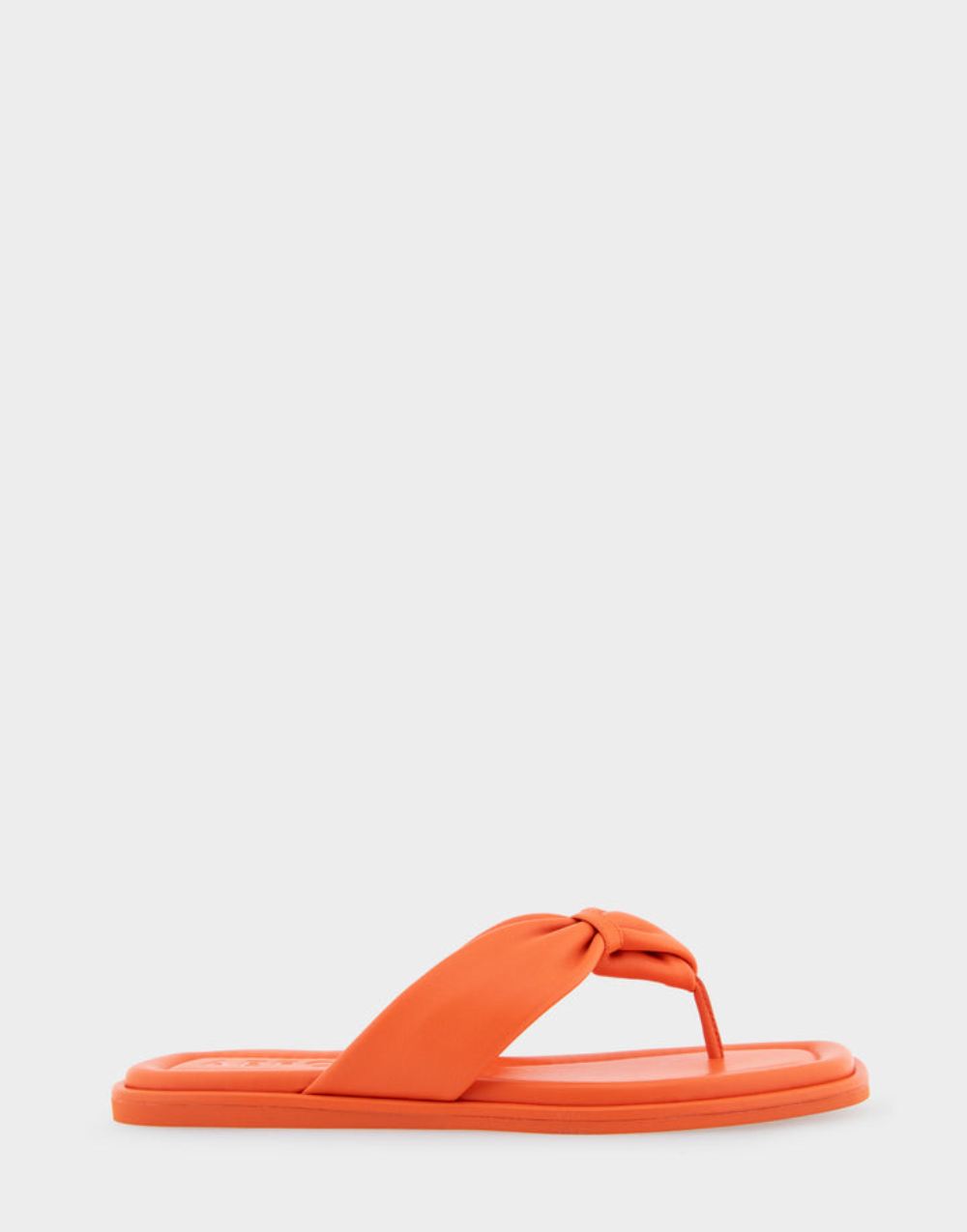 Women's | Bond Mandarin Leather Knotted Thong Sandal