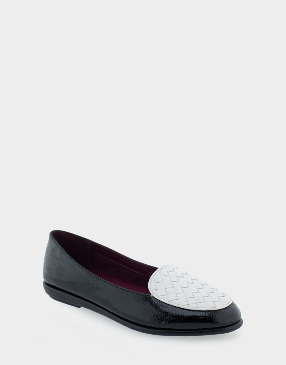 Women's | Brielle Black Combo Faux Leather Loafer Women's | Brielle Black Combo Faux Leather Loafer