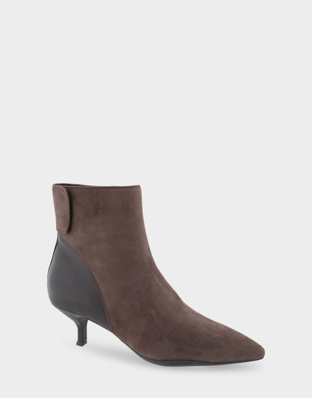 Women's | Levanto Java Genuine Suede Kitten Heel Ankle Boot