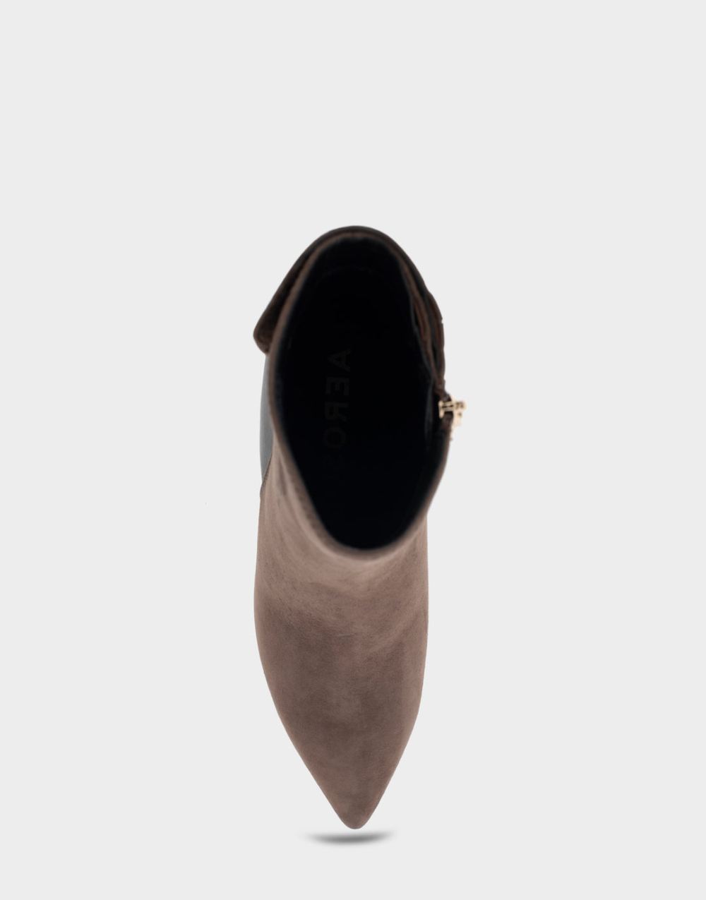 Women's | Levanto Java Genuine Suede Kitten Heel Ankle Boot