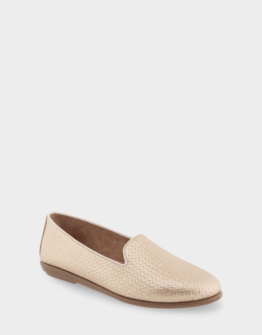 Women's | Betunia Soft Gold Faux Leather Loafer Women's | Betunia Soft Gold Faux Leather Loafer