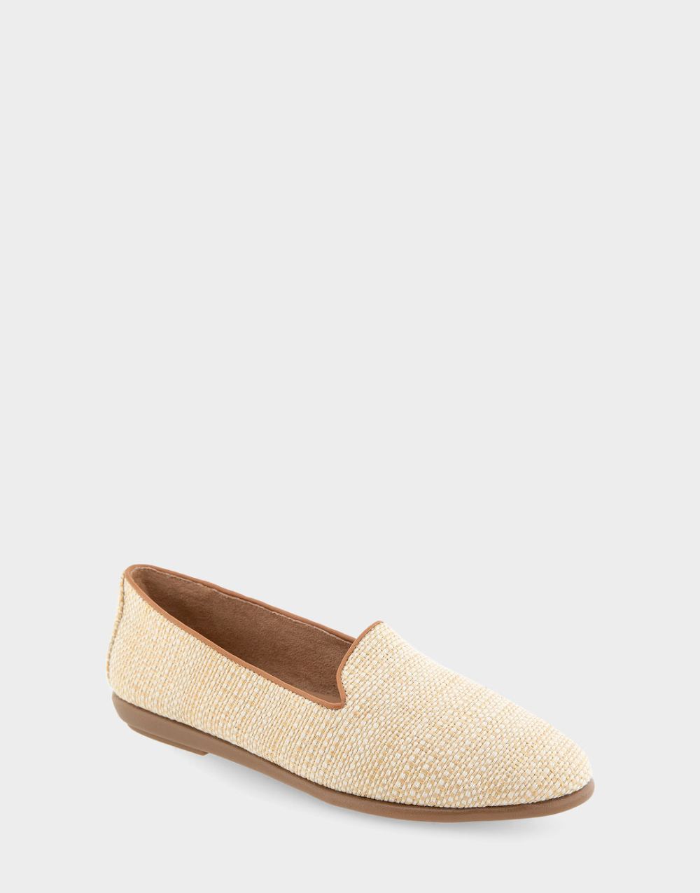 Women's | Betunia Natural Raffia Combo Loafer Women's | Betunia Natural Raffia Combo Loafer